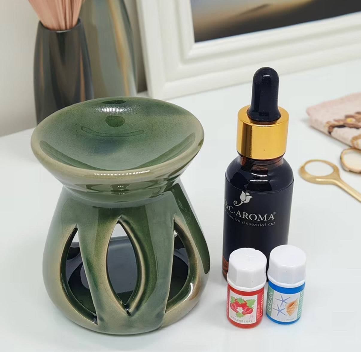 Handmade Ceramic Mini Diffuser Burner