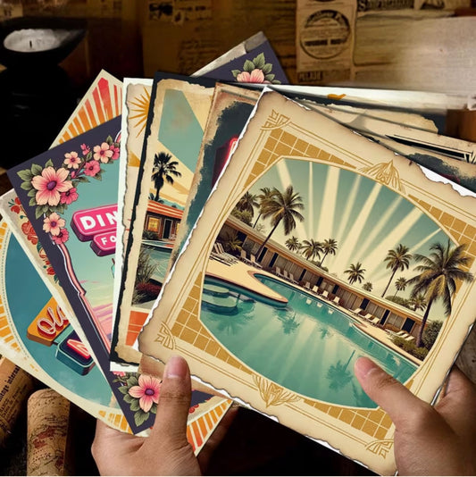 Vintage Mid-Century Modern Mini Print Collection