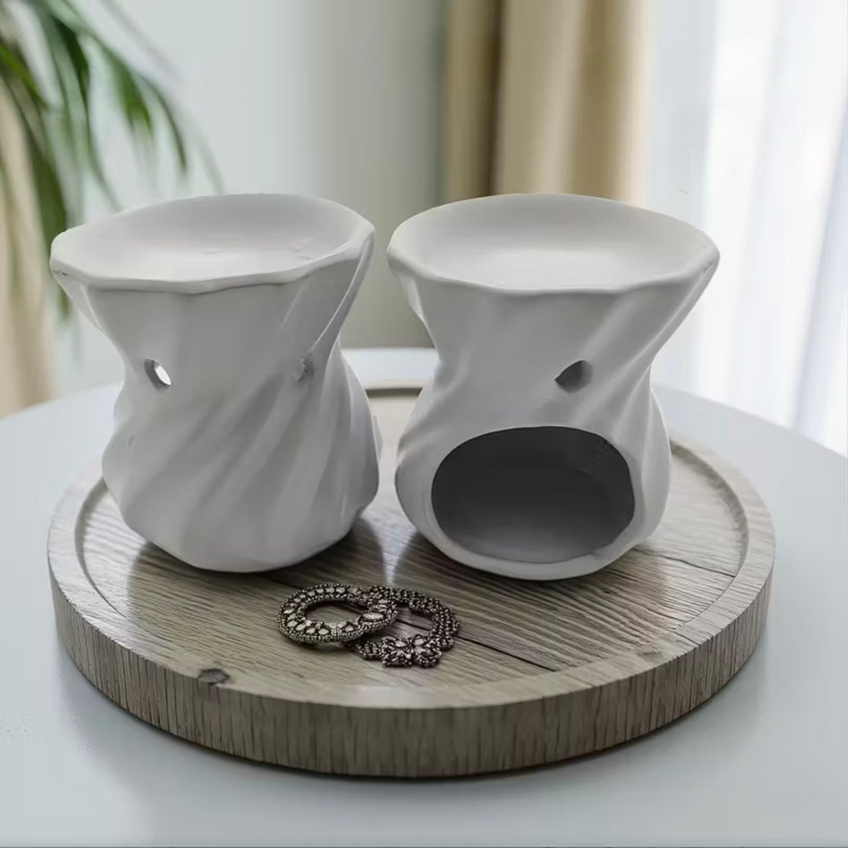 Minimalist Nordic Mini Ceramic Aroma Oil Burner